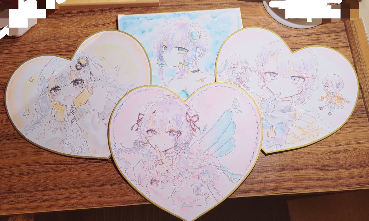 runningPTY's tweet image. 大色紙4枚です 対戦よろしくお願いします