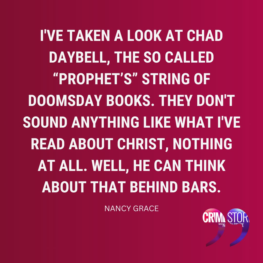 “The Prophet” #ChadDaybell Triple Murder Suspect “Fueled by Sex, Money, Power.” Listen to #CrimeStories: link.chtbl.com/offkC27Z