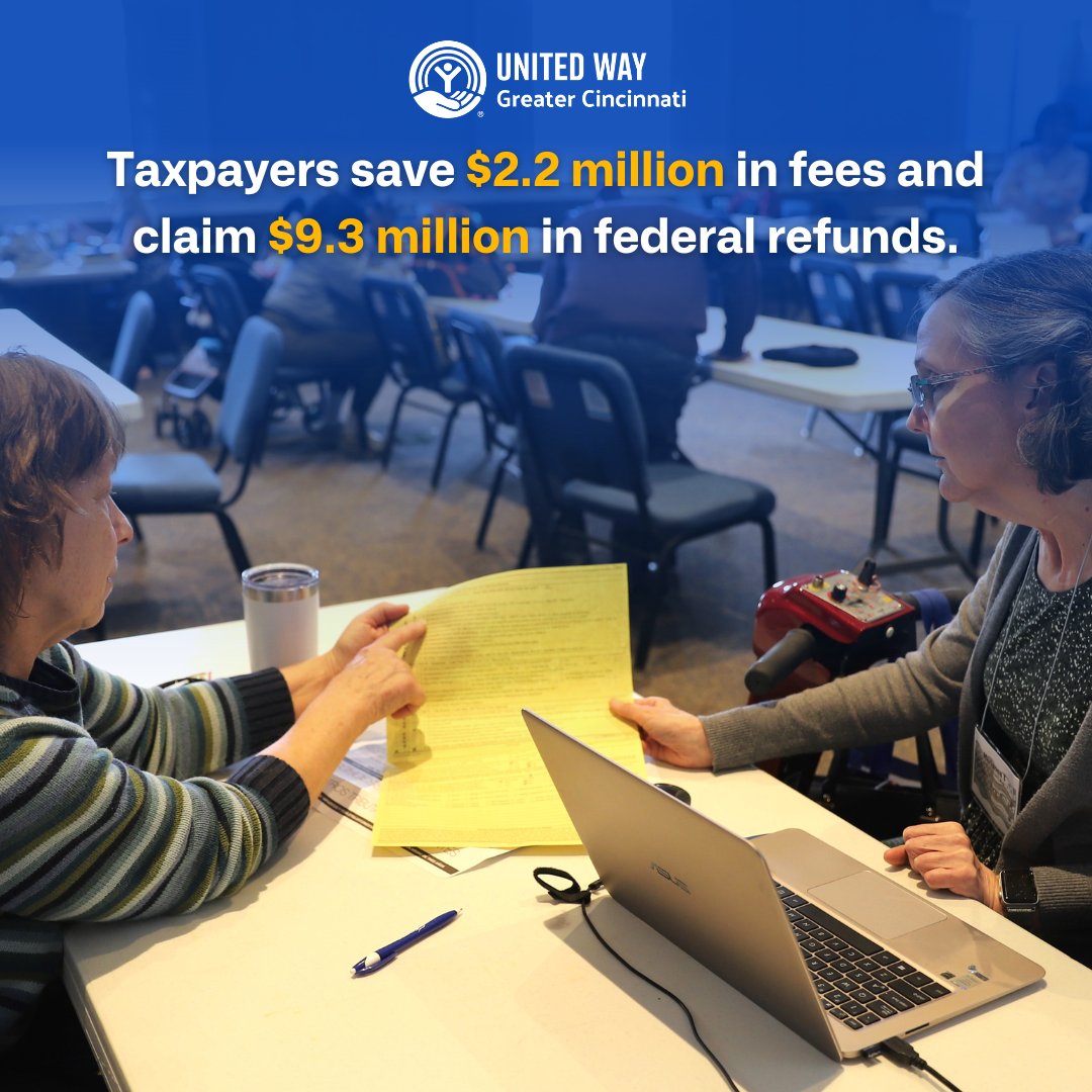 👏 THANK YOU to the more than 400 volunteers who were instrumental in making this year’s #FreeTaxPrep initiative even more successful than the last! Read the results here: bit.ly/FTP-2023

#UnitedWeThrive