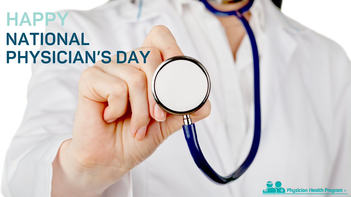 On this #NationalPhysiciansDay , we extend our gratitude to the physicians we assist, engage with, and care for! We appreciate all physicians, not just today, but every day, for their remarkable efforts in ensuring the health and safety of our communities.