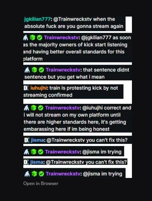 If this is real, this is a reminder to all the people who shit posted @Twitch for 6 months that @KickStreaming was taking over and whelp your right it's taking over @WatchMixer place as most recently failed platform. 
Xoxo