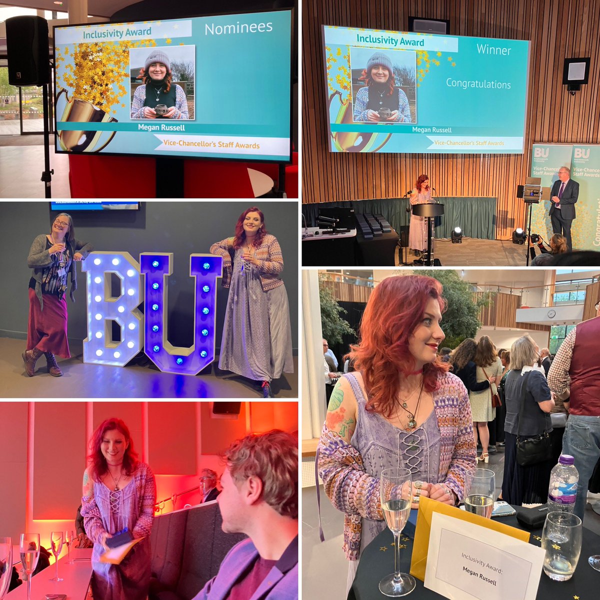 Huge congratulations to Meg for winning the #vcstaffawards Inclusivity award! Your work with @th_sanctuary_  and @BU_ArchAnth Big Dig @Durotrigesdig deserve the recognition 😍 (and yes I’m a bit biased)

#BUproud