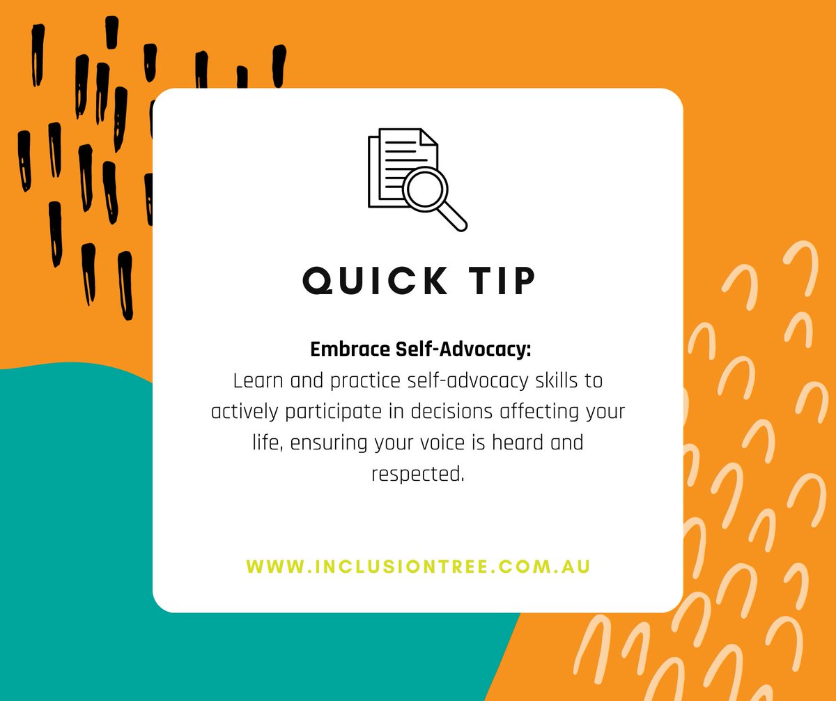 Empower Yourself with This Swift Insight: Embrace the Power of Self-Advocacy! 🌟 #selfadvocacy #quicktip #tipsandtricks #disabilityservices #inclusion