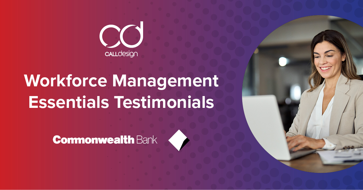 Claudia, a WFM Analyst at Commonwealth Bank, attributes her improved skills on workforce planning to our WFM course. 

Ready to sharpen your skills? Sign up today! 

Learn more: calldesign.com.au/training/workf…

#WorkforceManagement #CallDesign #testimonials