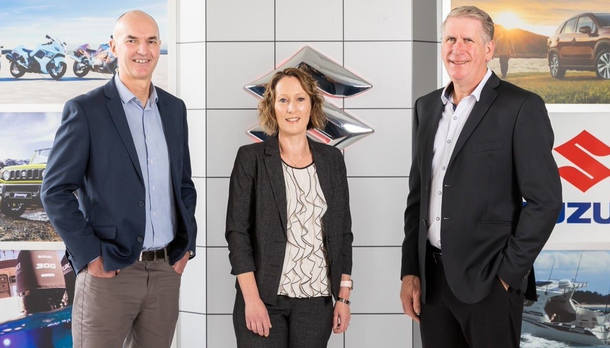 Meet Suzuki NZ’s new CEO: Gary Collins promoted into company’s top role vacated by Tom Peck. 
#suzuki #newzealand #chiefexecutiveofficer #garycollins #promotion #appointment #executiveteam #carnews
buff.ly/3UEfvQO