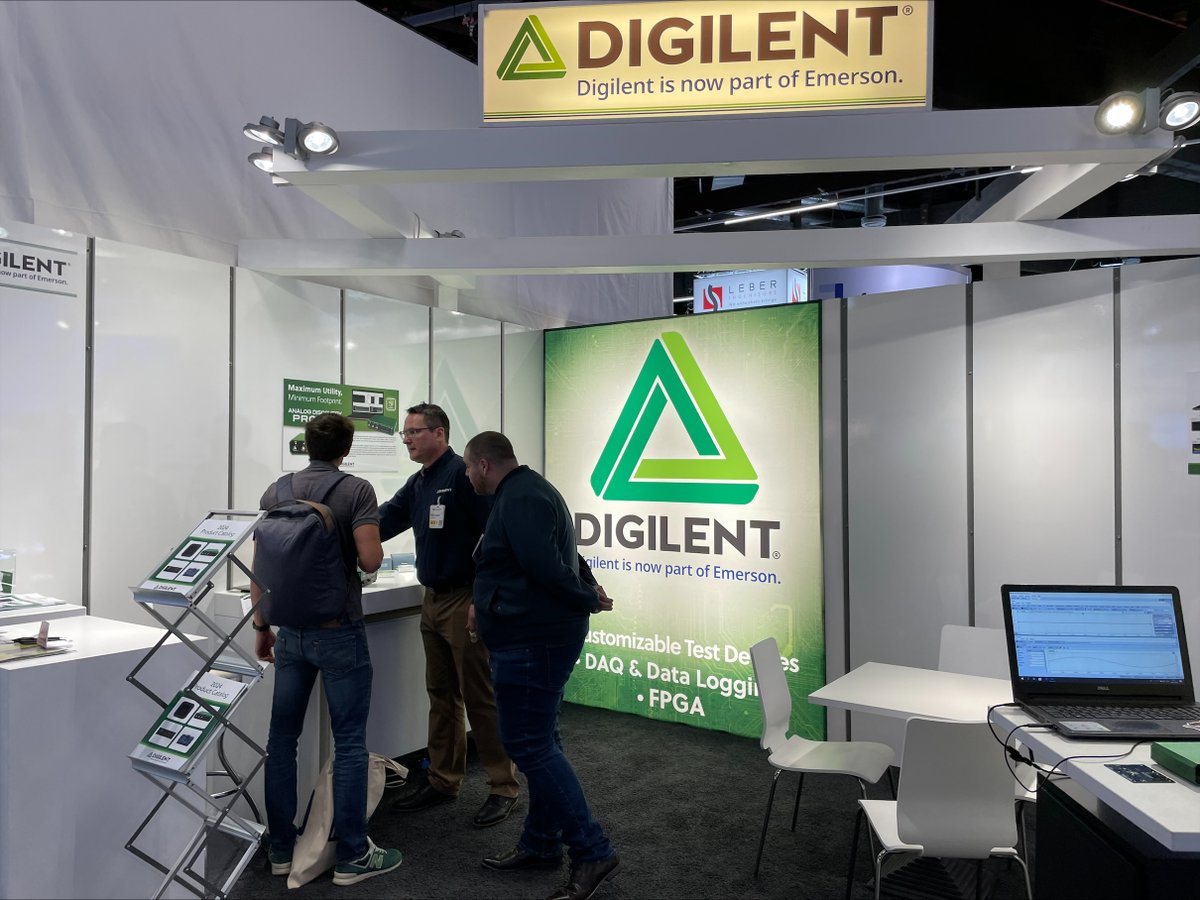 Excited to have connected with you all at Embedded World this year where we showcased our ADP2230!  🌐 Thanks to all who visited! Discover more on the ADP2230 at digilent.com/shop/adp2230/?… #EmbeddedWorld #Innovation #ADP2230