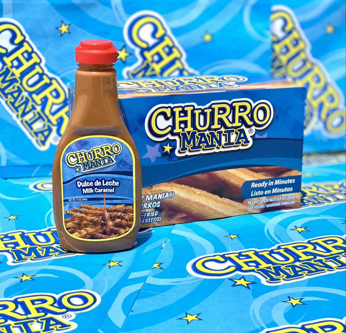 Evening cravings? Our Crispymania churros are perfect for a sweet end to your day! Available at @publix, @bjswholesale, and @MilamsMarket. #Churromania