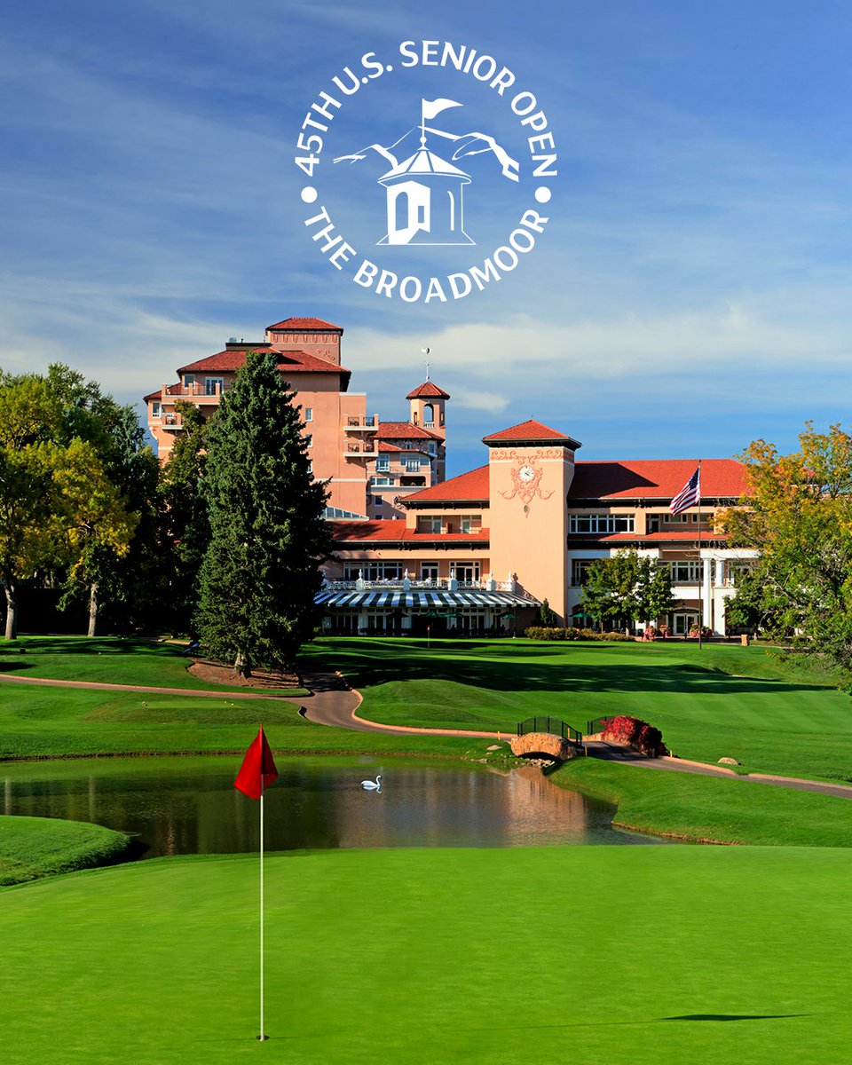 We’re thrilled to share that the 45th U.S. Senior Open Championship will be contested at #TheBroadmoor, June 26 – 29, 2025. Championship tickets and volunteer registration are now available ➡️ broadmoor.com/usso2025.
