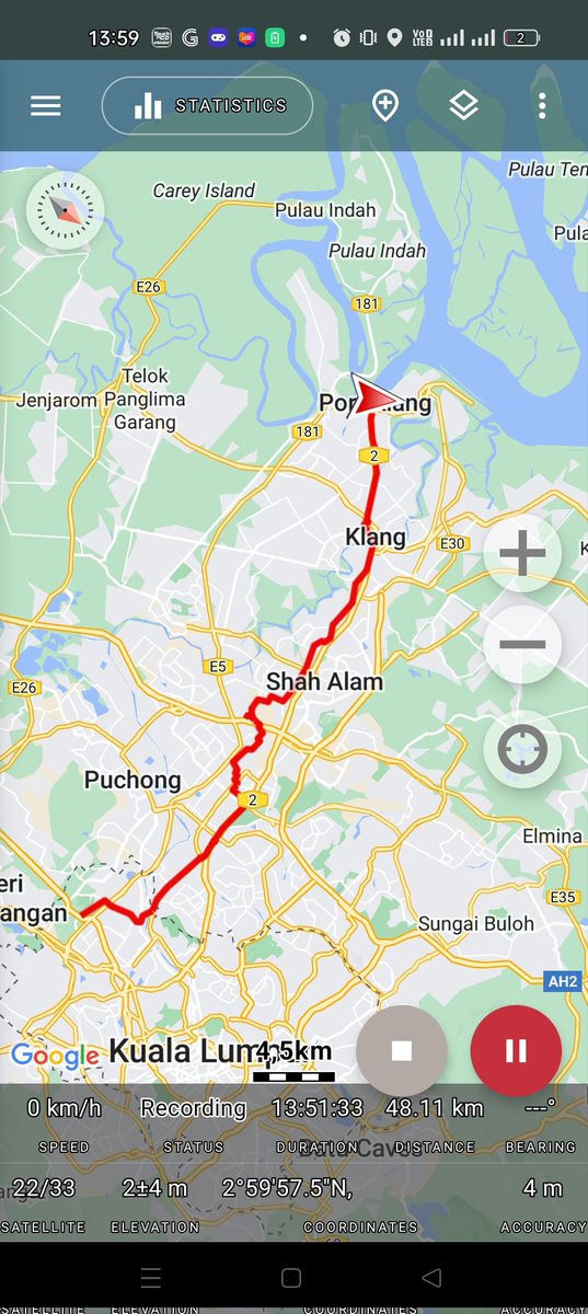 For the first time in my life, I walked all the way across from #KL Bukit Jalil to #PortKlang in #Malaysia alone.

Starting from 00:00 AM on 1st May, 2024 and arriving @ 2:00 pm (exact), it took me 14 hours.

#Marathon #running #introspection #LiveYourLife