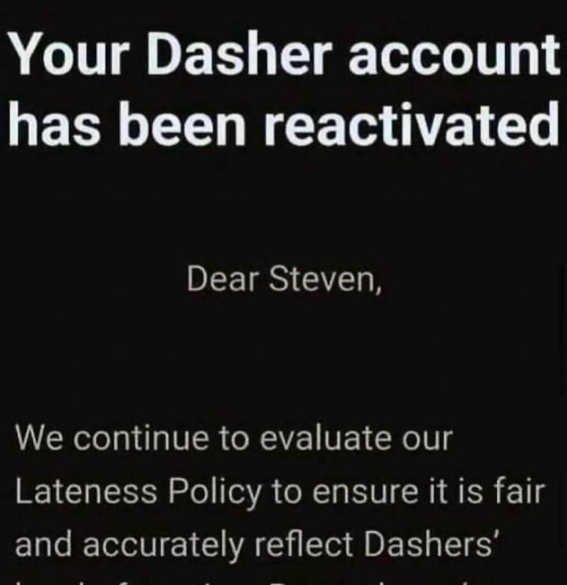 RECOVERY ACCOUNT

#doordasher #doordash #doordashpromocode #doordashdrivers #doordashpartner #dasher #dasher #dasherzvonfrankfurt #dashers
#doordashmemes #sparkdriver #doordashdrivertipsandtricks #gig #bot #viral #viralpost #driver #delivery #doordashdriver