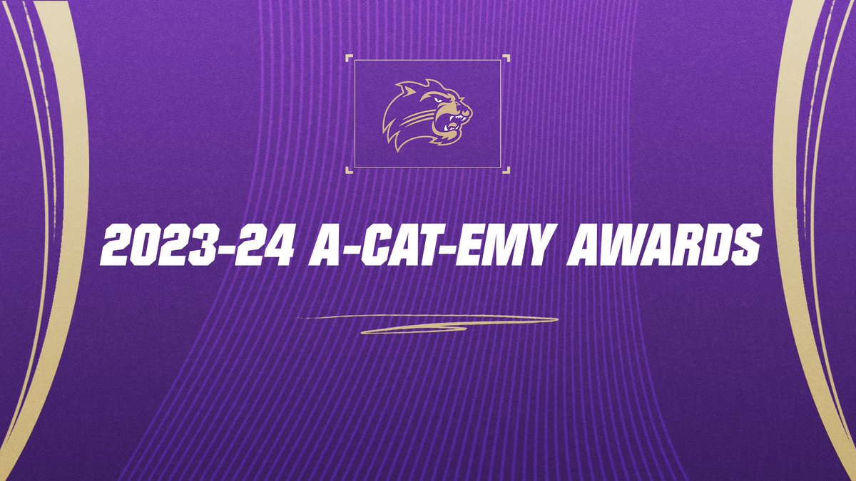 It's time for the annual A-CAT-EMY awards where we honor the wonderful student-athletes who donned the Purple and Gold for the 2023-24 seasons!

Keep an eye on this thread as we introduce you to this year's winners!

#CatamountCountry