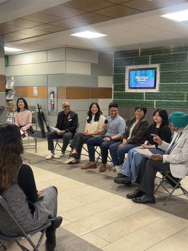 Wonderful to hear from @VPR_USask Baljit Singh and others during today's panel discussion, honouring Asian Heritage Month at #USask. Learn more about this and other #AHM2024 activities at USask at: news.usask.ca/articles/commu…