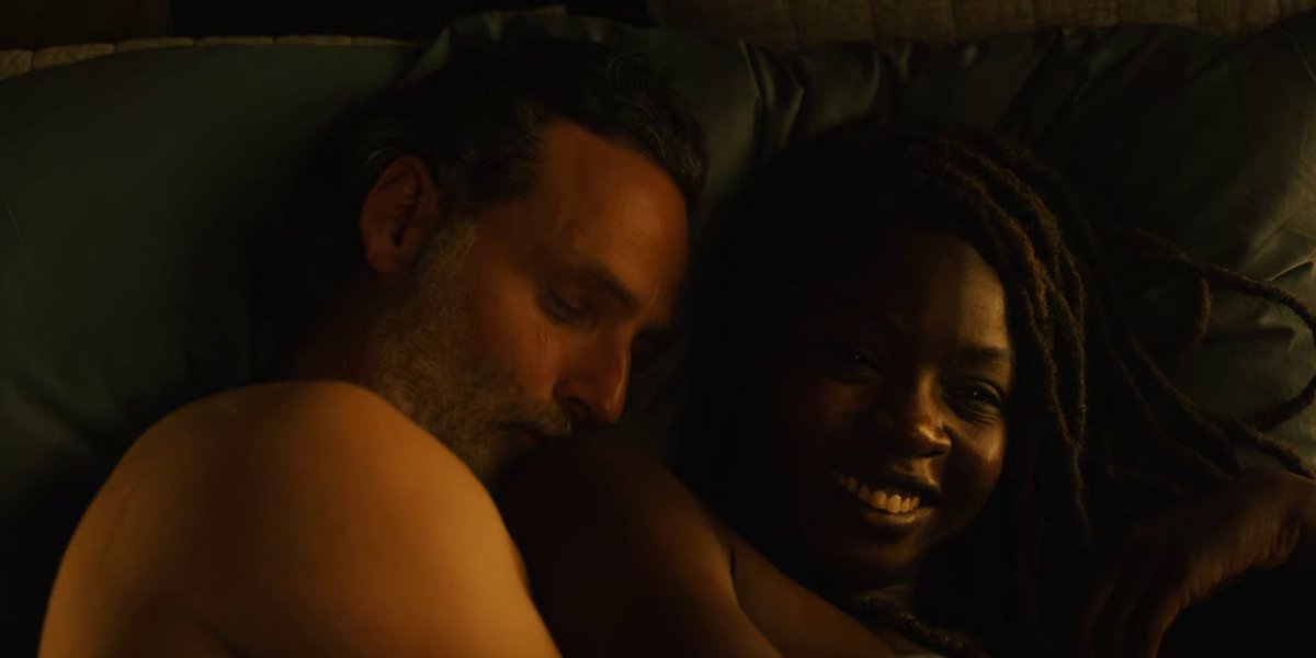 rick and michonne grimes