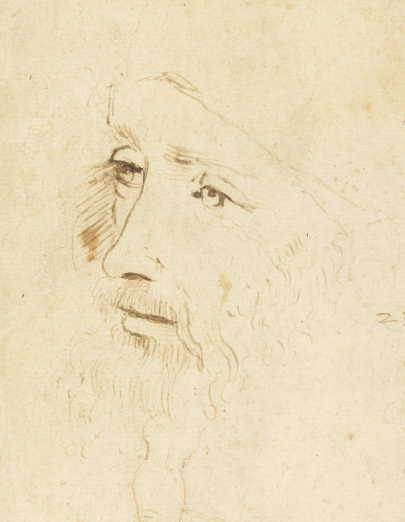 🎨#OTD in #Art #History 2 May 2019, experts working with Queen Elizabeth's collection announced on the 500th anniversary of the death of #LeonardoDaVinci that they had identified the second-known sketch of the artist.

[news.artnet.com/art-world/leon…]