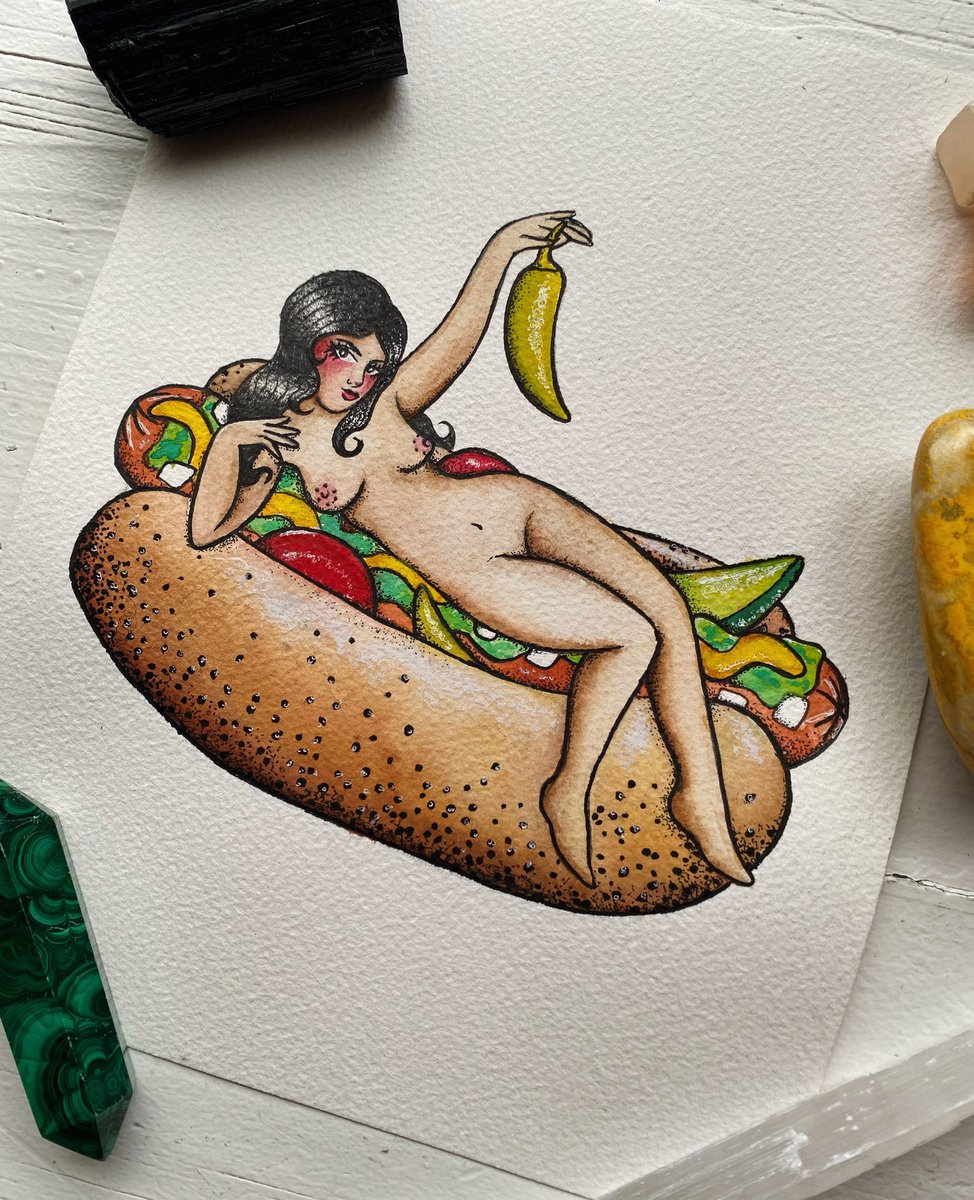 Been thinking about chicago dogs for like 2 days straight