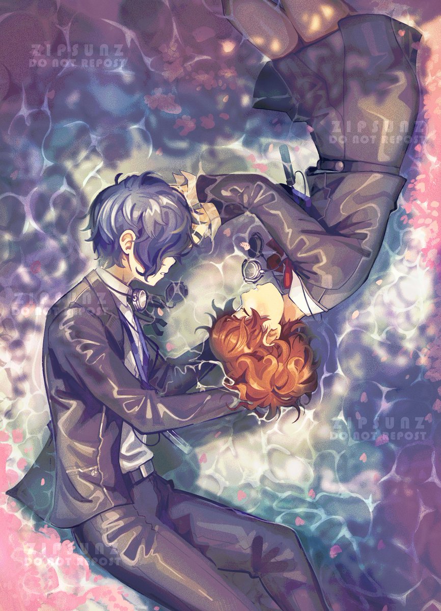 p3 spoilers 

the calm waters of an eternal spring 🌸

[ #persona3, #makotoyuki, #kotoneshiomi ]