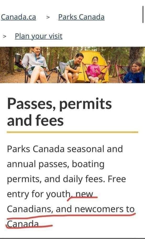 Just another awesome summer at the provincial parks with 40 foreigners per camp site. Better book now yall lol