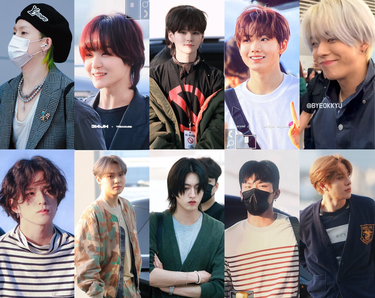 10/10 treasure airport previews today! #트레저