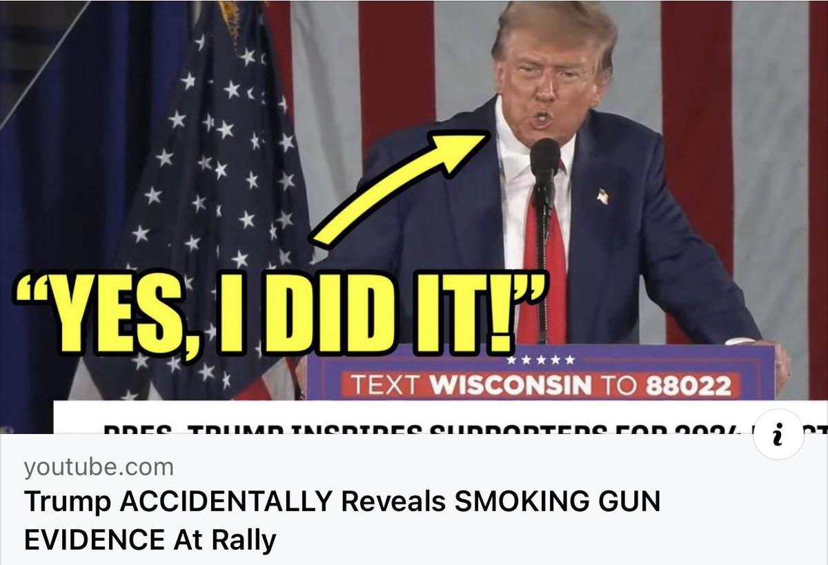 BREAKING VIDEO:🚨🚨🚨 This is BIG. Donald Trump just gave Jack Smith a huge gift that spells doom for Trump in court… Watch it here: youtu.be/m3cOQmD600U?si…