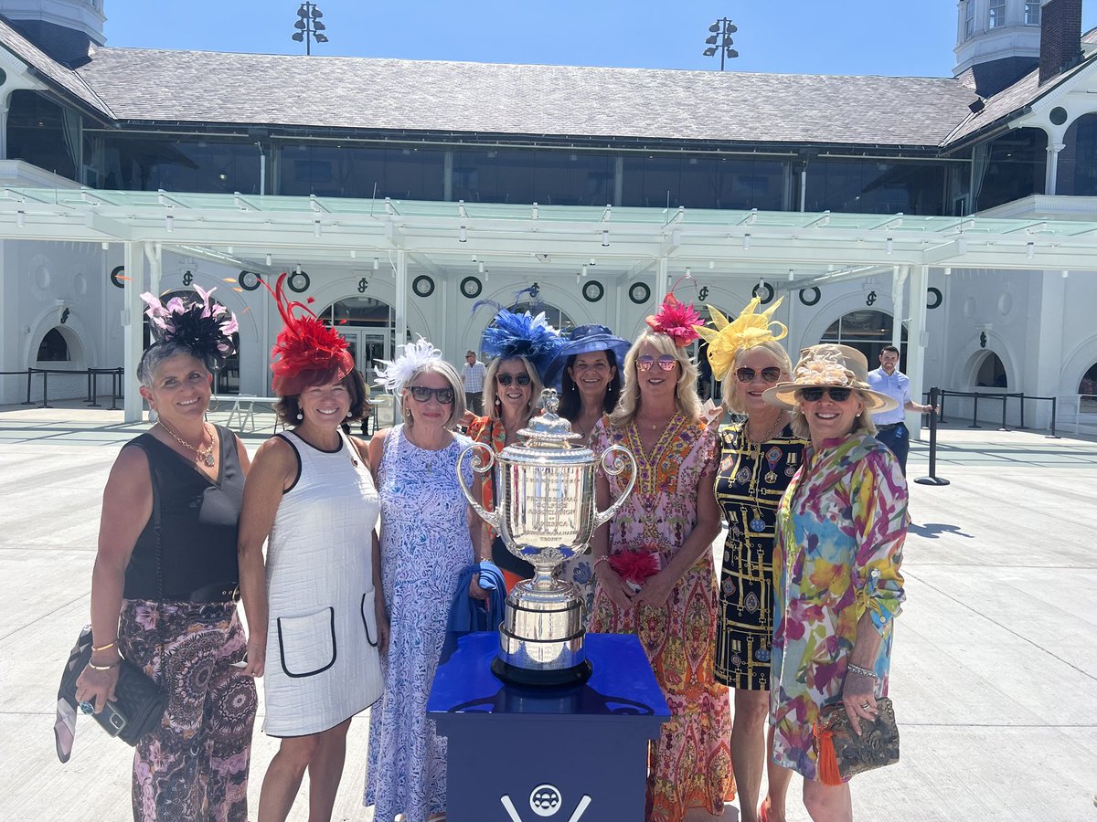 Everyone in Louisville is getting pumped for both the Derby and the PGA Championship (trophy displayed). Such a festive time and can’t wait for the world to see Valhalla, a one of a kind golf experience you can only find in Kentucky.