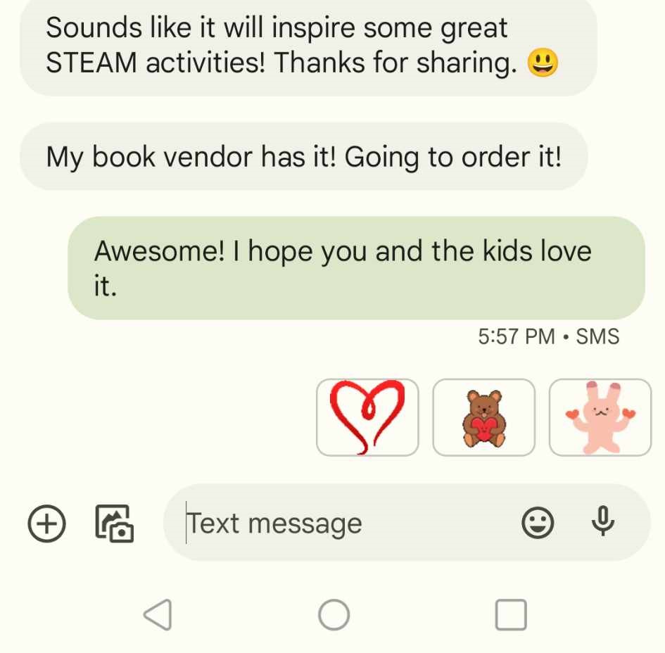 @KaileiPew I got my copy and quickly recommended it to my friend, a school librarian. This is her response!