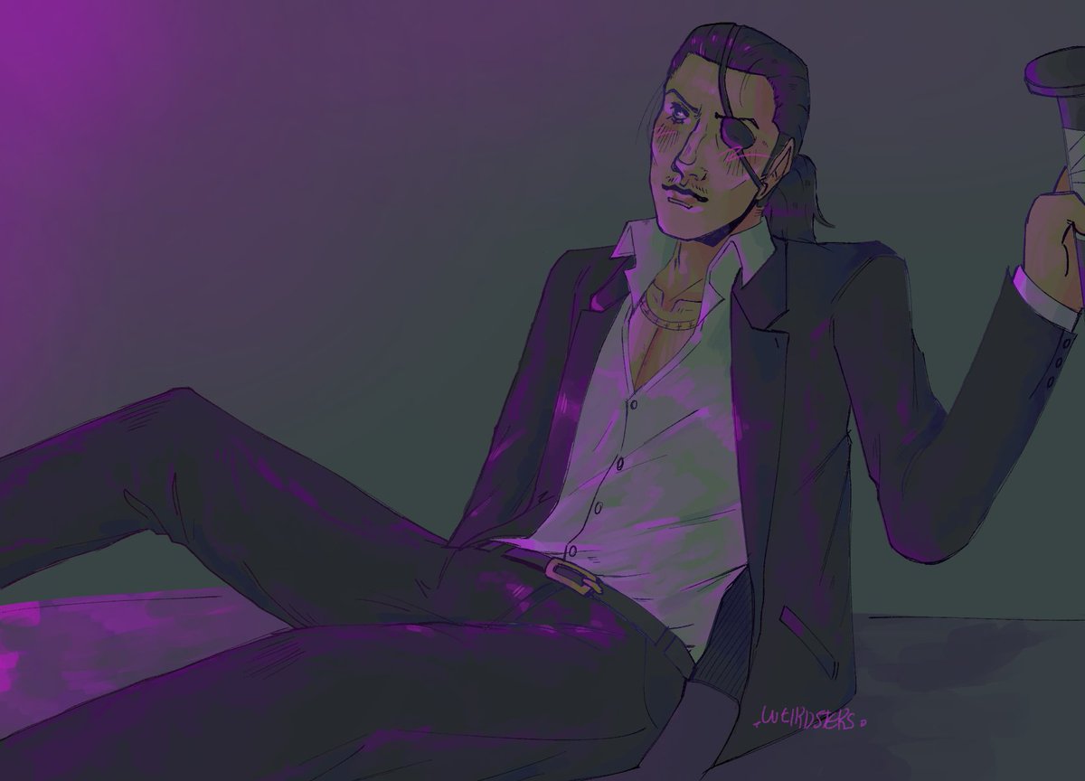 hi im a big fan of majima's #MajimaFanArt