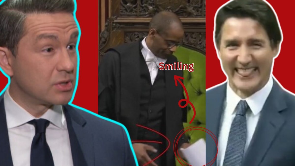 READ my @TPostMillennial Article👇👇 thepostmillennial.com/pierre-poiliev… Pierre Poilievre ejected from House of Commons for calling Trudeau ‘wacko’ and ‘extremist’. House of Commons Speaker Greg Fergus ejects Pierre Poilievre from Question Period.