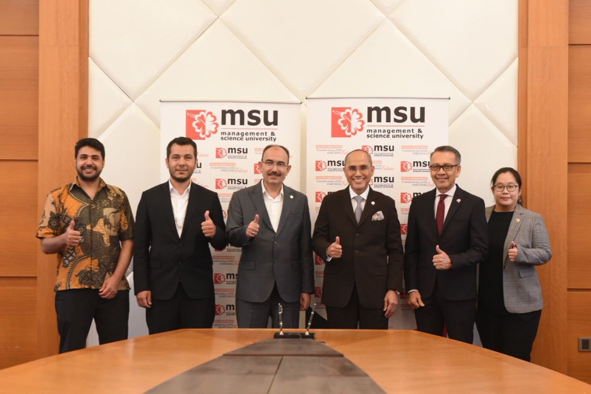 A delight to sign the MOU between @MSUmalaysia with Bilecik Şeyh Edebali University, Turkey, represented by its Rektor, Prof Dr Şükrü Beydemir. Moving forward for internationalisation, research & mobility, for #MSUrians to leverage and experience. @MSUGlobalAffair