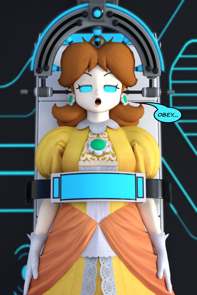 Decided to do a pic of Daisy based on an old Samus pic I did.
Nude version on my Patreon, patreon.com/theheckle which you can see if you pledge a dollar or more. 
Also, commissions are open.
