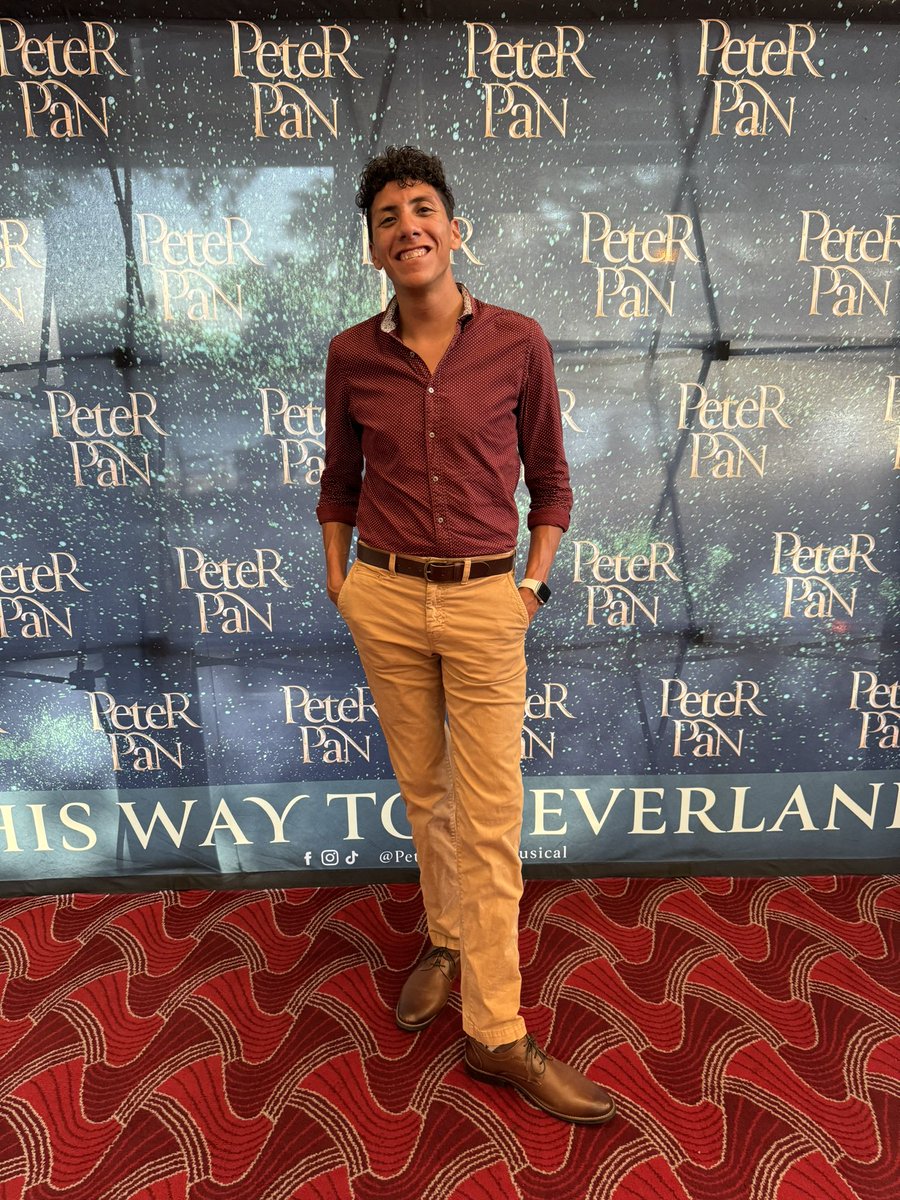 Thanks to the @StrazCenter for having Peter Pan in house on my birthday! 
So excited to see this new version!!