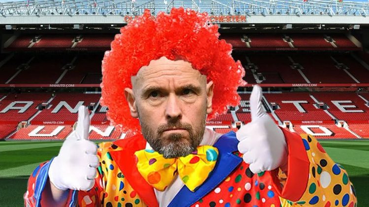 🚨🚨🚨

Got rid of ronaldo
Got rid of Fred
Got rid of De Gea
Got rid of Sabitzer
Got rid of Sancho

Signed Antony for €95m
Signed Amrabat on loan for €10m
Signed Malacia , Injured 1yr
Signed Onana cost us UCL

The biggest clown in Manchester

Trust the SACK!

#MUFC #TenHagOUT