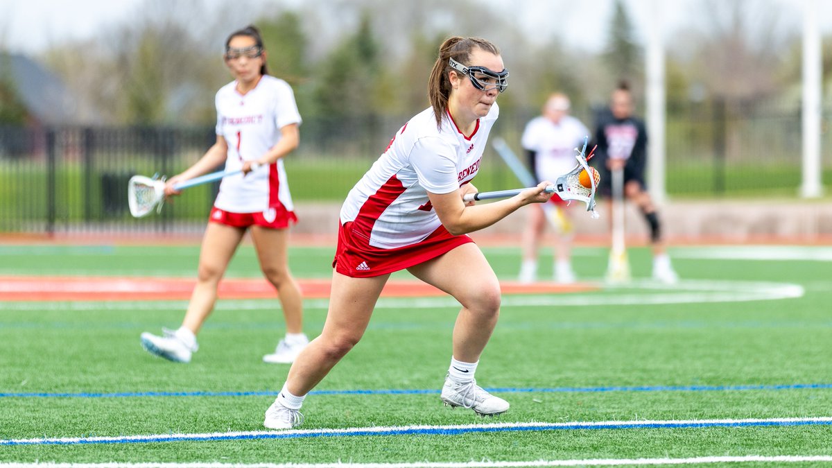 End of 3rd Quarter - Emma Osland has tied her career high with five goals while Sami Hackley has four goals and Emma Halweg, 3, as @csblacrosse leads Hamline, 16-5, at the break of the Midwest Lacrosse Conference Semifinals. #BennieNationProud