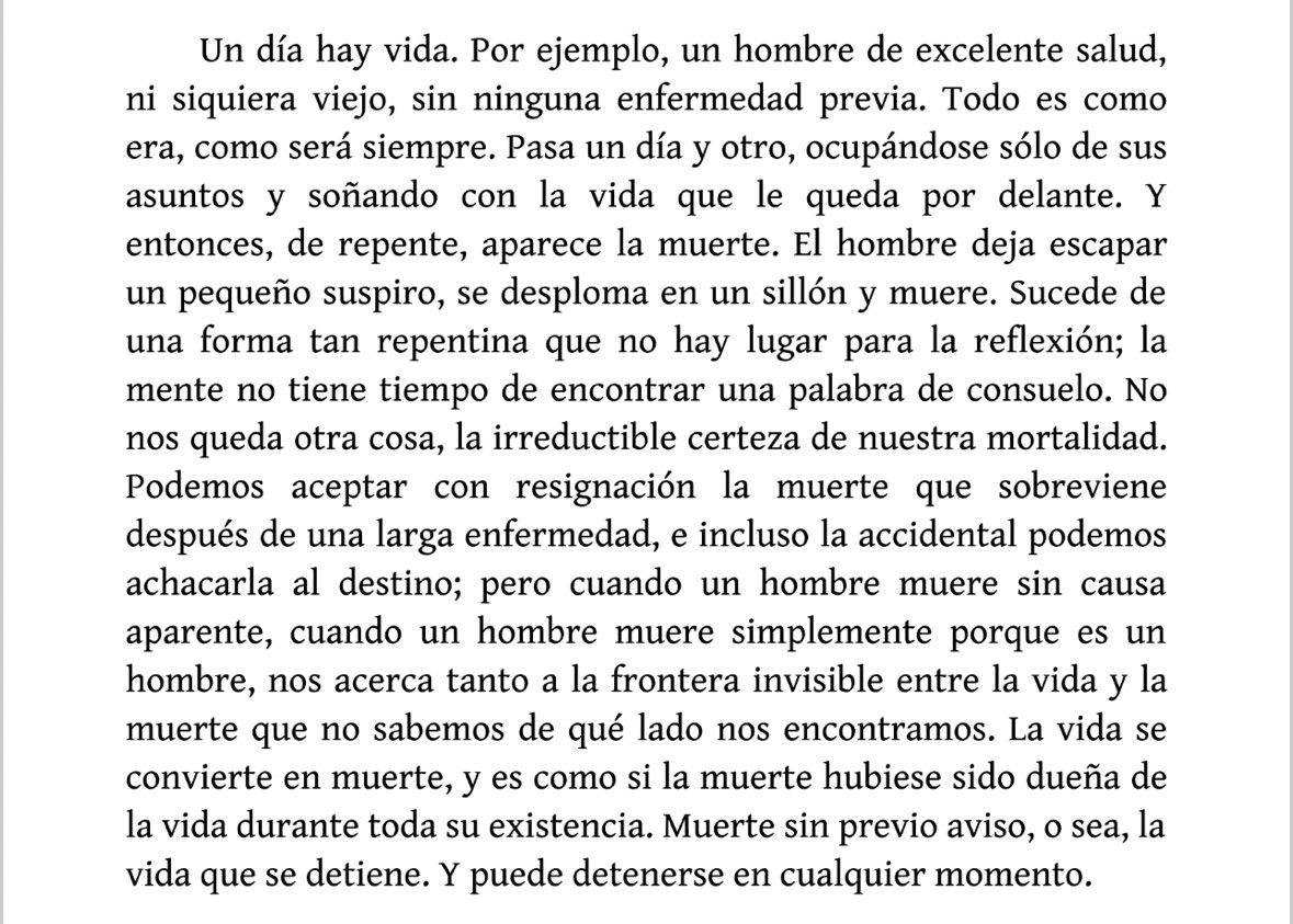 Cuando falleció mi viejo empecé a leer una cantidad de literatura sobre la muerte del padre para recorrer el duelo. El mejor de todos esos libros fue La invención de la soledad de Paul Auster. Comparto el primer párrafo como homenaje. QEPD.