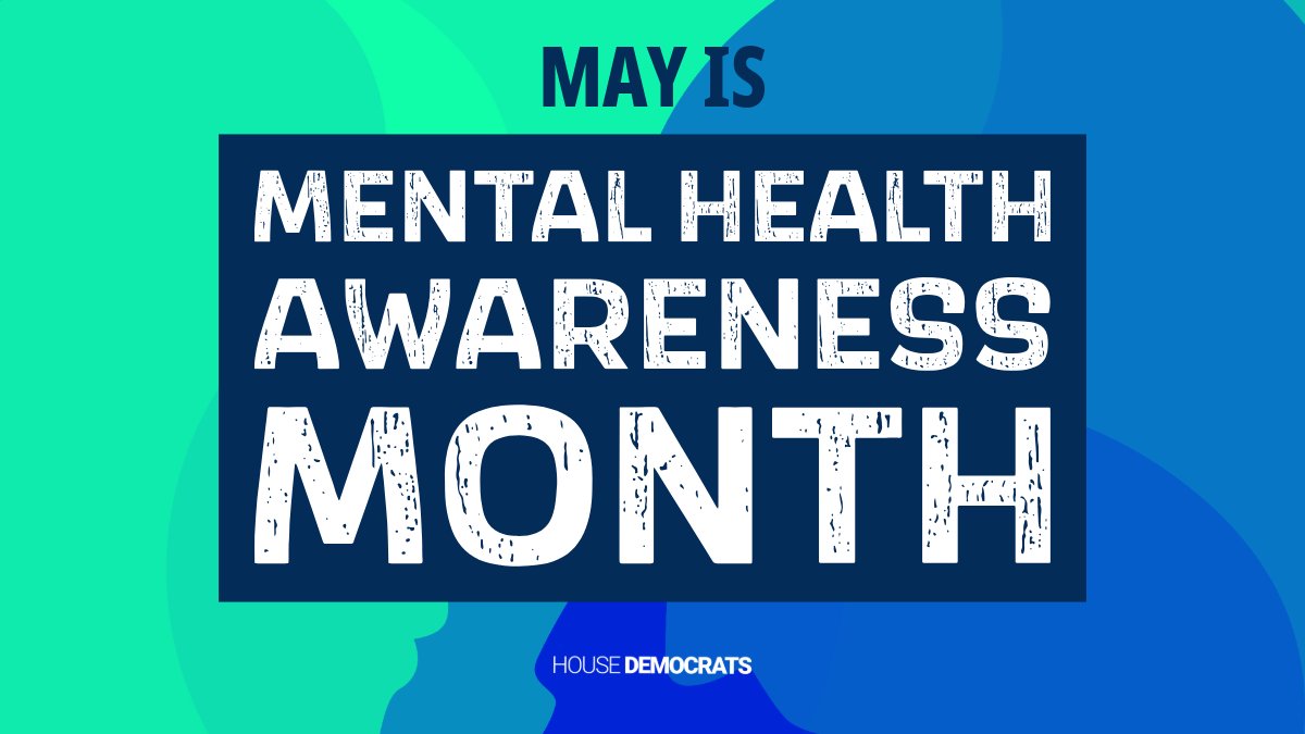 May is Mental Health Awareness Month. Let's take this time to support our loved ones, break the stigma around mental health, & ensure access to care for all.