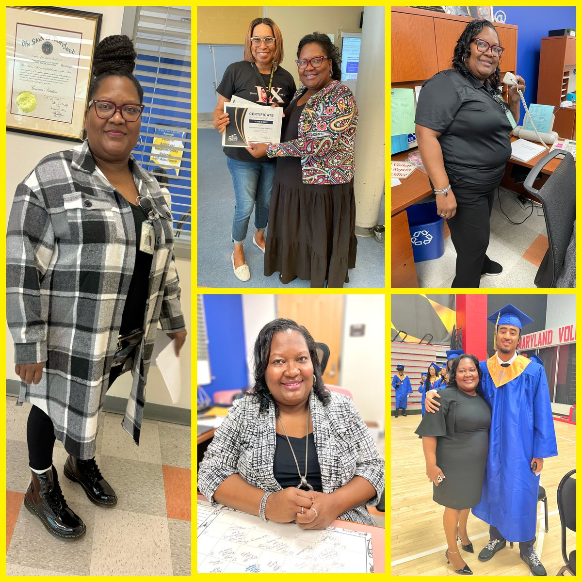 Happy National Principals Day Principal Dr. Washington!! Thank you for all that you do for the Puma family💛💙!!! @Wise_Principal #NationalPrincipalsDay