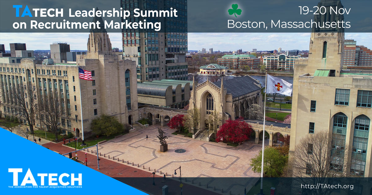 🌟 Join us at the TAtech Leadership Summit on Recruitment Marketing 2024 in Boston! Explore the latest in data-driven recruitment strategies. #RecruitmentMarketing #DataDrivenRecruitment tatech.org/custom-events/…