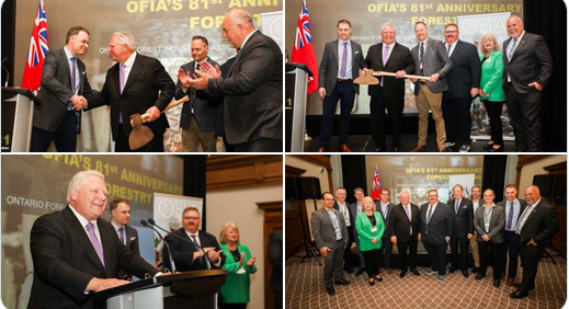 Last night, I went to the Ontario Forest Industries Association conference to #TapTheSaps there for another of my #DollarStoreGovt propaganda #DailyPhotoOps. I do this sort of thing every day, because I'm really just the front man for a bunch of donors gouging out gov't contracts