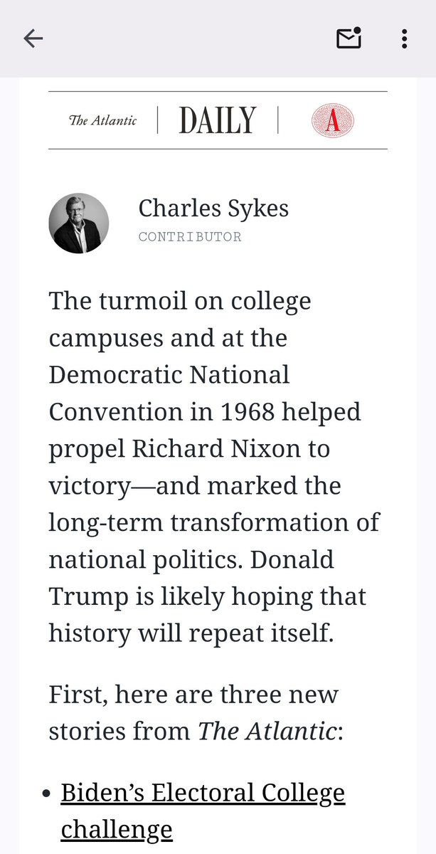 I mean, maybe. Or maybe they helped people grasp how unsustainable the Vietnam War was, strategically, morally, and in terms of domestic cohesion, but HHH refused to listen until he turned against V at the last moment, too late, and ALMOST won.