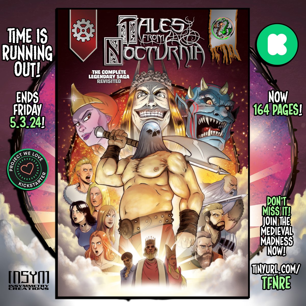 49 hours left and you all are pushing forward on @TFNocturnia on @KickstarterRead @Kickstarter - just $201 from the NEXT stretch goal. If we get there, we have ANOTHER ready to go, and another unlocked item! Come be MEDIEVALLY MAD with us! 

WE NEED YOU: tinyurl.com/tfnRE