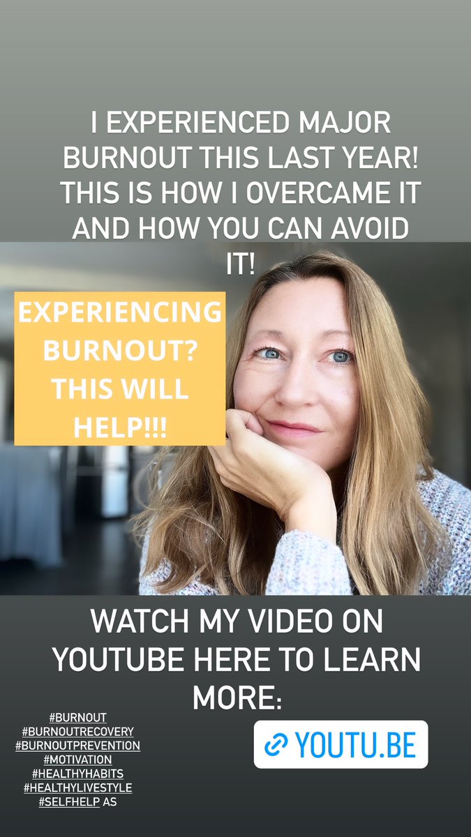 I experienced major burnout this year! This is how I overcame it & how you can avoid it!! #burnout #burnouttips #selfimprovement #selfhelp #heathyroutine #heathyhabits #bestlife #healthyliving #anxiety #anxietytips #motivation #goals Watch: youtu.be/DWDx28fA2-c?si… AD