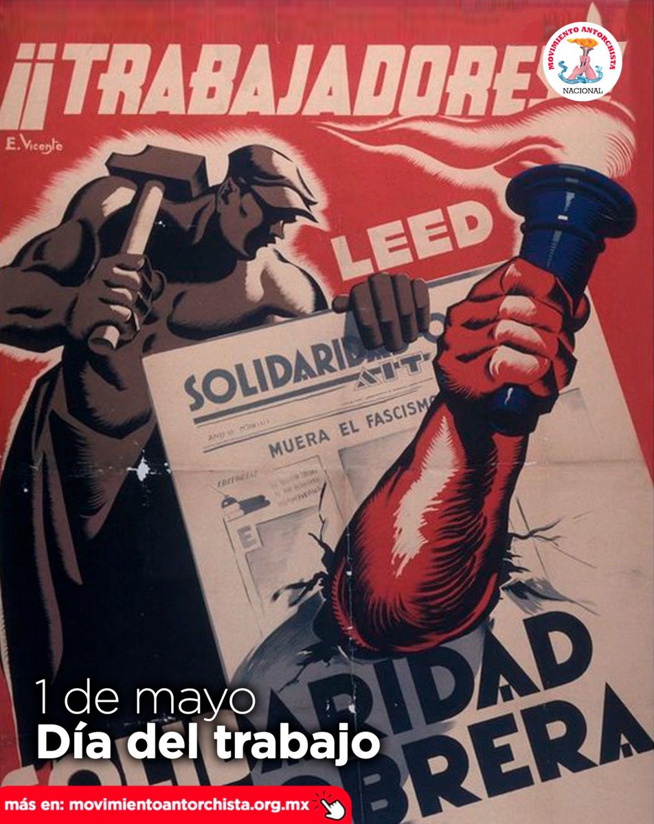 Los obreros tienen el poder de cambiar el rumbo de nuestro país. El Movimiento Antorchista apoya nuestra lucha por una patria mejor. #1DeMayoJornadaDeLucha @AntorchaOficial @antorchaedomex @antorcha_tx