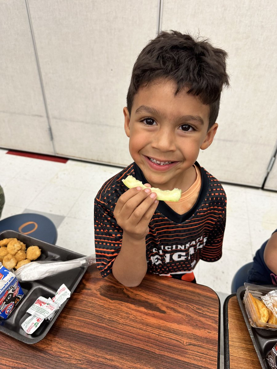 Thank you, ECISD School Nutrition, for this sweet treat!! Our scholars loved it!! ❤️🍉😁 <a href="/ECISDNutrition/">Official Site of the ECISD School Nutrition Dept.</a>