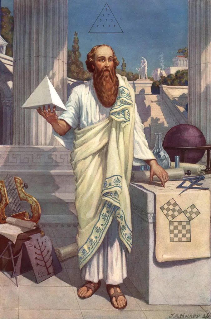 Pythagoras of Samos:

Pythagoras was an ancient Greek philosopher, mathematician, and mystic who founded the Pythagorean Brotherhood or School around 530 BCE. 

We may confidently attribute to Pythagoras himself, the discovery of the sphericity of the earth. 

The Pythagorean…