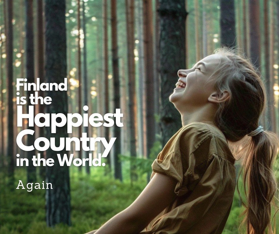 This is the seventh year in a row Finland has topped the list in the World Happiness Report.

Read more 👉 lttr.ai/ARc3z

#Helsinki #Finland #WorldHappinessReport