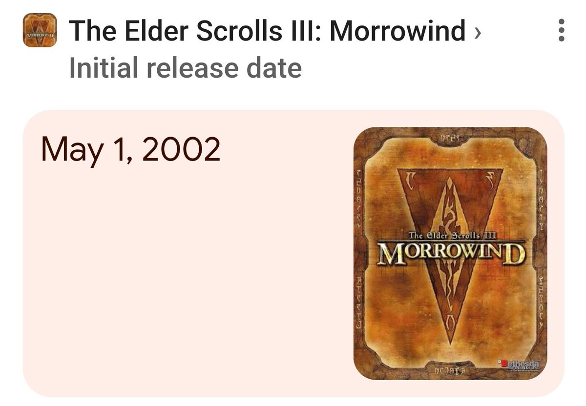 The Elder Scrolls III: Morrowind - GotY Edition (@MorrowindGOTY) on Twitter photo 2024-05-01 23:32:55