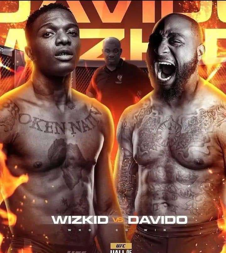 WIZKID VS DAVIDO😬‼️
After severe keyboard fîghts on X, Wizkid and Davido have decided to take it to the ringas they are set to face each other in a UFC cage match with Don Jazzy as the referee where the winner wins everything👀