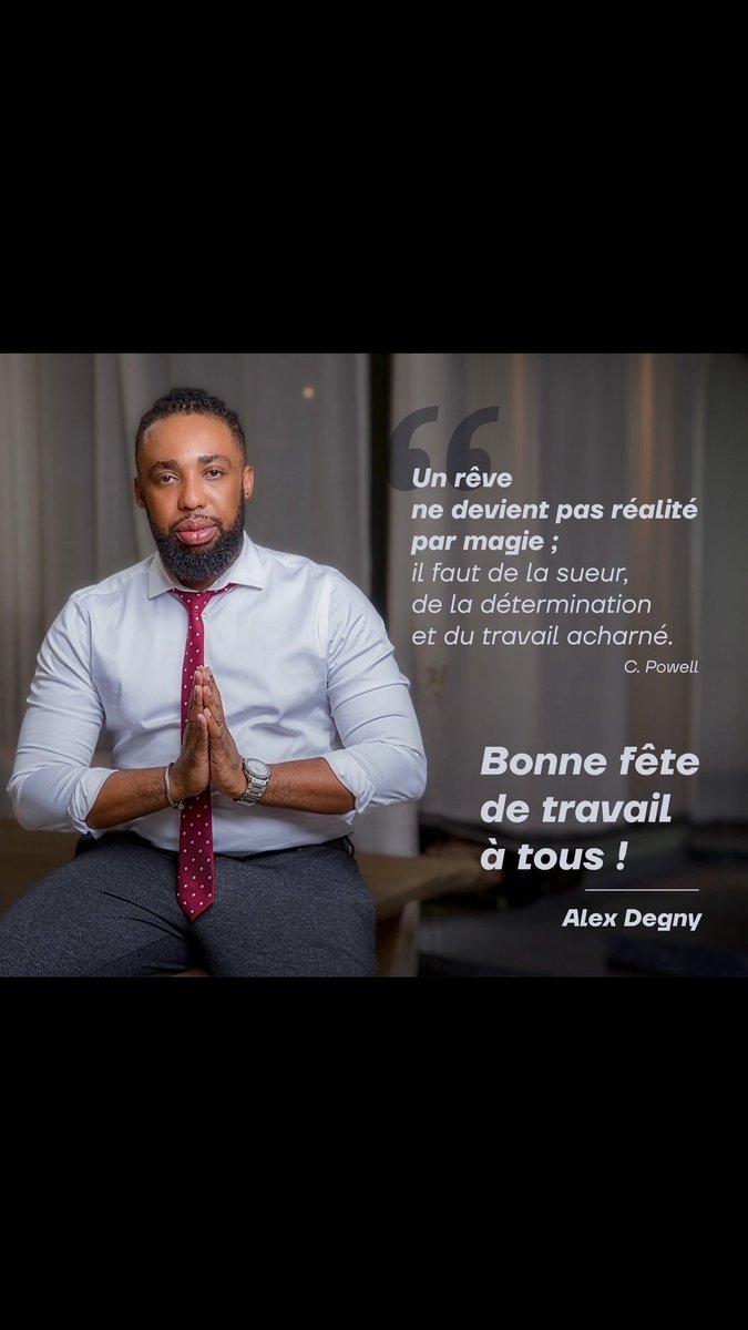 𝗨𝗻 𝗿ê𝘃𝗲 𝗻𝗲 𝗱𝗲𝘃𝗶𝗲𝗻𝘁 𝗽𝗮𝘀 𝗿é𝗮𝗹𝗶𝘁é 𝗽𝗮𝗿 𝗺𝗮𝗴𝗶𝗲; il faut de la sueur, de la détermination et du 𝘁𝗿𝗮𝘃𝗮𝗶𝗹 acharné. 𝘊. 𝘗𝘰𝘸𝘦𝘭𝘭

Bonne fête de travail à tous! 

#Ci20 #Innovation #Numerique #Startup