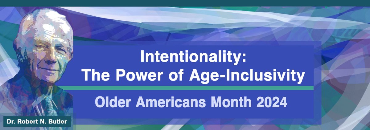 Please join EDI in celebrating Older Americans Month 2024! The NIH theme is “Intentionality: The Power of Age-Inclusivity.” Let us embrace this month by starting discussions about changing the perspective toward aging. #OAM2024 bit.ly/4biC9no