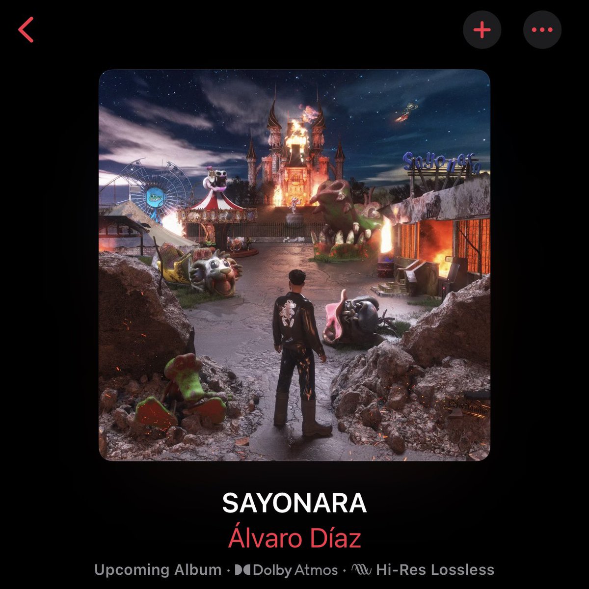 #SAYONARA FAX 003

si miran atras a la izquiera en el cover de FELICILANDIA se pueden dar cuenta que hay una explocion que se aproxima adelantandonos lo que iba a pasar con nuestro mundo en SAYONARA 🔥🎡🔥