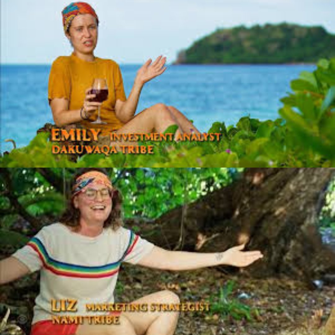 They're both ICONS!

#Survivor